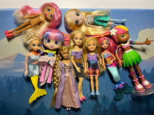 Nukud, nukk barbie, shopkins nukud (1 foto / 2)