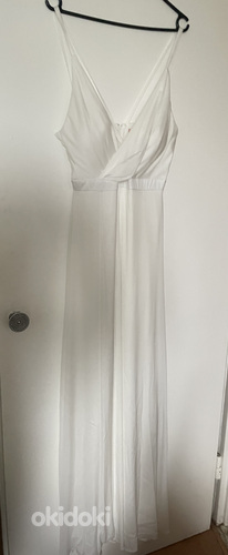 Свадебное платье/ Платье на выпускной/ Белое платье (фото #3)