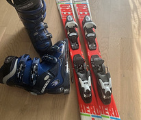 Детский комплект горных лыж Rossignol