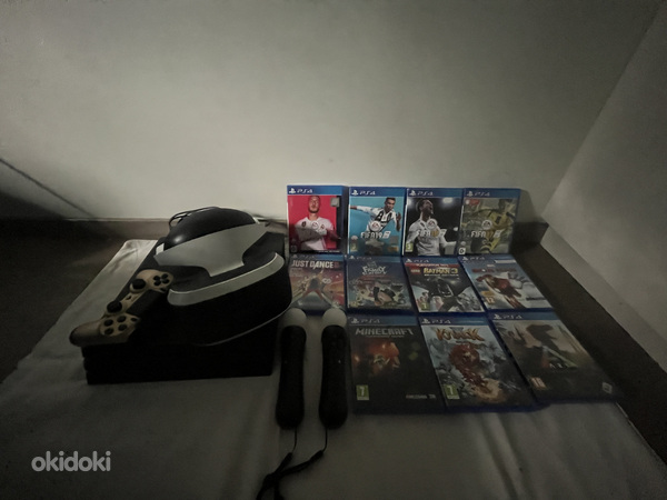 PlayStation Vr + PlayStation 4 Pro + игры (фото #1)