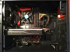 I5-7400/B250/16GB/SSD 128GB/HDD 500GB/Radeon RX 470 8GB (9 foto / 10)