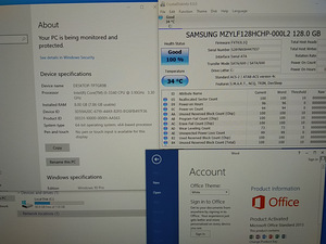 ITX size/I5-3340/B75N/8GB/SSD 128GB/Nvidia P106-090 6GB (4 foto / 10)