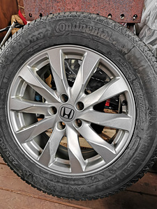 235/60/18 Honda CRV CR-V wheels (rims+tires) 4pcs (5 foto / 8)