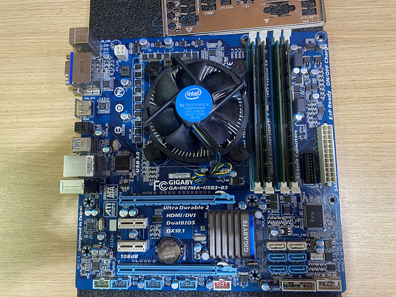 Emaplaat +i5 3570 +16 GB