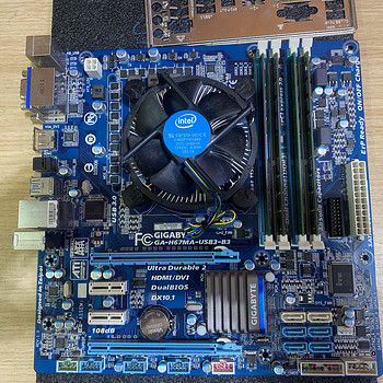Материнская плата +i5 3570 +16 gb