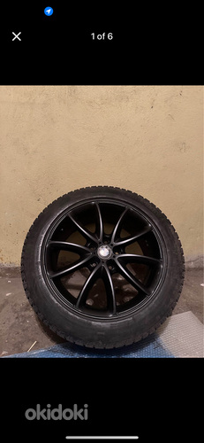 M: R18 5x120 AEZ originaal veljed talverehvidega