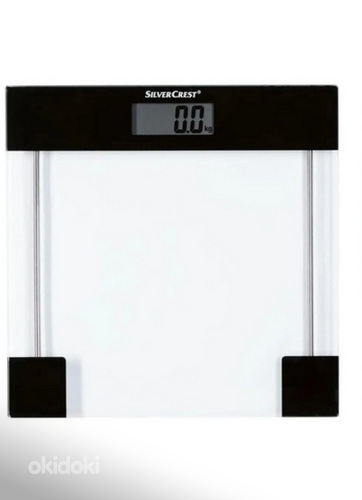 Весы напольные стеклянные SPWE 180 A2 черный Silver Crest (фото #1)