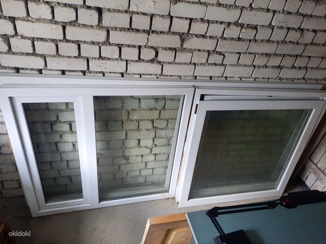 Окна (3 шт) Двойной стеклопакет - Tallinn, Окна – okidoki