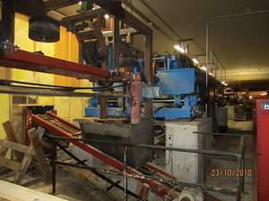 Mec Saw 1200 Pelkkasaha 4 terää aasta 2002. Mec Saw 750 Jako (4 foto / 10)