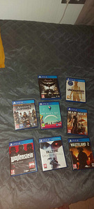 Playstation 4 müük, uus pult koos laadja dockiga + mängud (2 foto / 2)