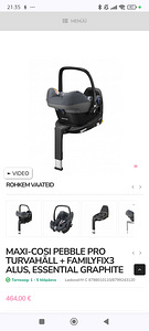 Maxi Cosi+isofix alus (2 foto / 3)