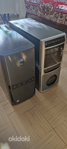 2 настольных компьютера на продажу + монитор+мышь (фото #1)