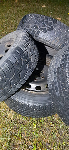 Литые диски ford/volvo 5x108 с шипованной резиной 15" 195/65 (2 фото из 3)