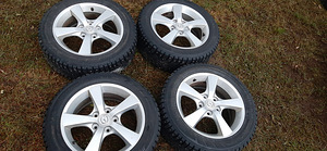 Mazda 5x114.3 16" veljed koos hankook i pike rs naastrehviga (1 foto / 5)