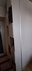 Lõikan mööbliplaadi teie jaoks sobivasse mõõtu. (1 foto / 3)