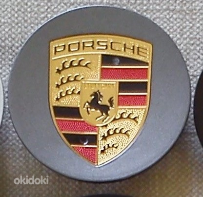 Porsche veljekapslid märgid