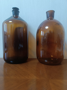 Pruun klaas 2tk * 5L