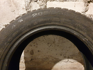 Continental talverehvid 205 55 r16 (4 foto / 4)