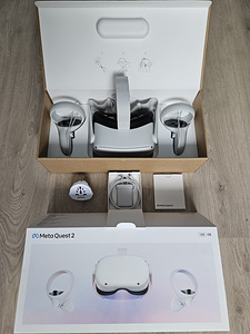 Meta Quest 2, 128 GB, Touch Controllers, white - VR headset (1 foto / 1)