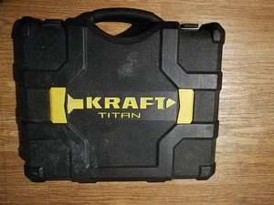 Аккумуляторная дрель KRAFT TITAN (2 фото из 5)