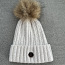 Зимняя шапочка с меховым бубоном . (фото #1)