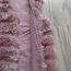 Розовый меховой жилет (фото #2)