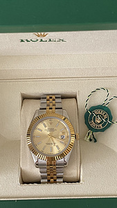 Rolex Datejust kuld 41 mm,koopia (2 foto / 7)