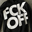 Black sweatshirt “FCK OFF” (foto #1)
