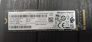 NVMe SSD 256GB Western Digital SN730 (1 foto / 2)
