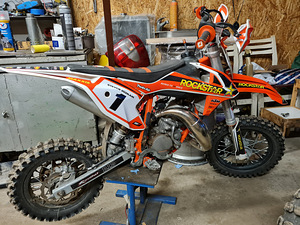 Продается очень приличный и ухоженный KTM-50sx 2019a (2 фото из 4)