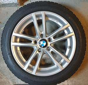 4X BMW F10, F11 talverehvid 225/50 R17 velgedel (1 foto / 5)