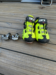 Sidi MTB rattakingad (carbon) nr.43.5 SHIMANO pedaalidega (2 foto / 3)