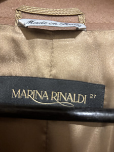 Шерстяное пальто Marina Rinaldi (3 фото из 3)