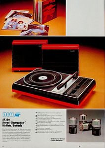 Vanakooli vinüülimängija Philips 380 (2 foto / 2)