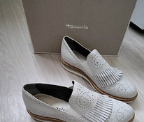 Кожаные туфли тамарис размер:38