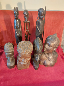 Müüa 7 tk -kogu!!! Aafrika kujusid . 90€ Tallinn. (2 foto / 5)