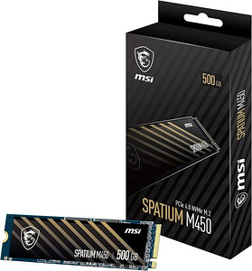 MSI SPATIUM M450 500GB Gen4 NVMe SSD - UUS (1 foto / 1)