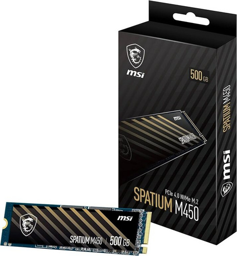 MSI SPATIUM M450 500GB Gen4 NVMe SSD - НОВЫЙ