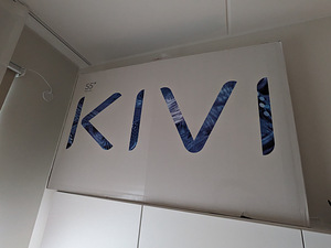 KIVI 55" SMART TV with Chromecast. Used 1 month. (2 foto / 3)