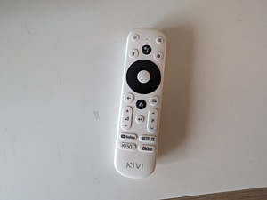 KIVI 55" SMART TV with Chromecast. Used 1 month. (3 foto / 3)