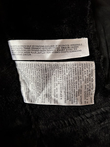 Черная Дубленка Zara (6 фото из 6)