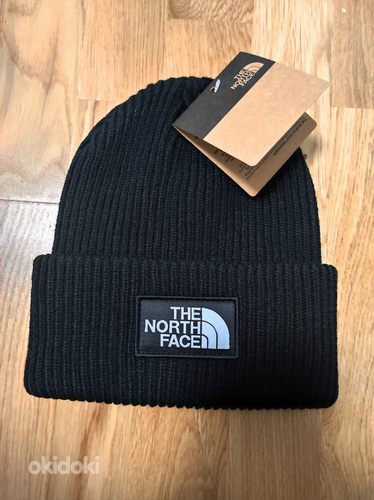 Шапка North Face черная (фото #1)