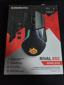 Steelseries Rival 650 Wireless gaming mouse mängurihiir (1 foto / 4)