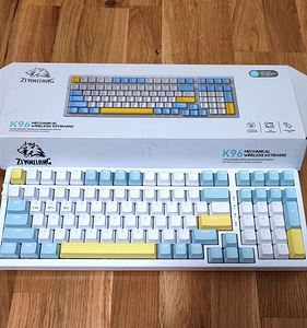 K96 Mechanical Wireless Keyboard Klaviatuur (1 foto / 6)