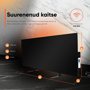 Infrapuna küttepaneel 670W (10 foto / 10)