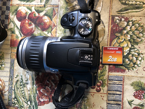 Digikaamera Canon EOS D400 ilma objektiivita (see eraldi) (4 foto / 5)