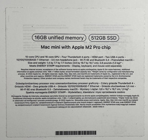 Apple Mac Mini M2 Pro 512GB (2 foto / 3)