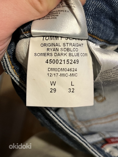 Teksad tommy jeans original straight ryan (foto #4)