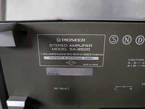 Pioneer SA-9500 mk1 (5 foto / 5)