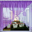 Фиолетовая штора (фото #1)